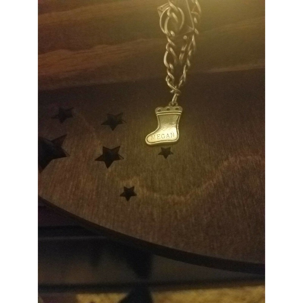 James Avery Megan Name Stocking Christmas Charm